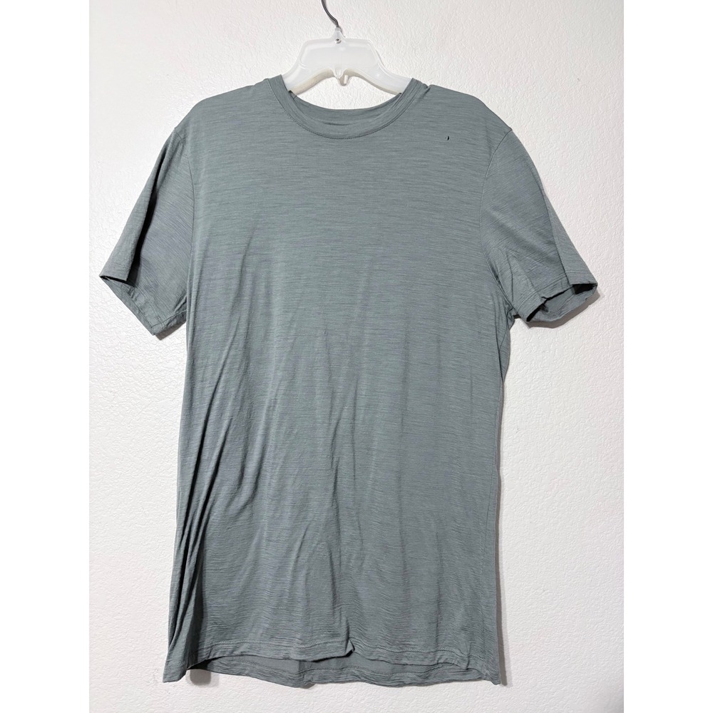 Triple Aught Design Mens Merino Wool T-Shirt Gray L T00254 USA Made